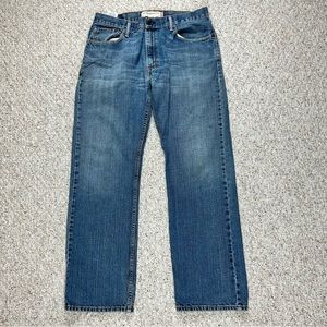 Levi's 505 Jeans 34x30 Men's Blue Regular Fit Straight Leg Denim Casual Modern
